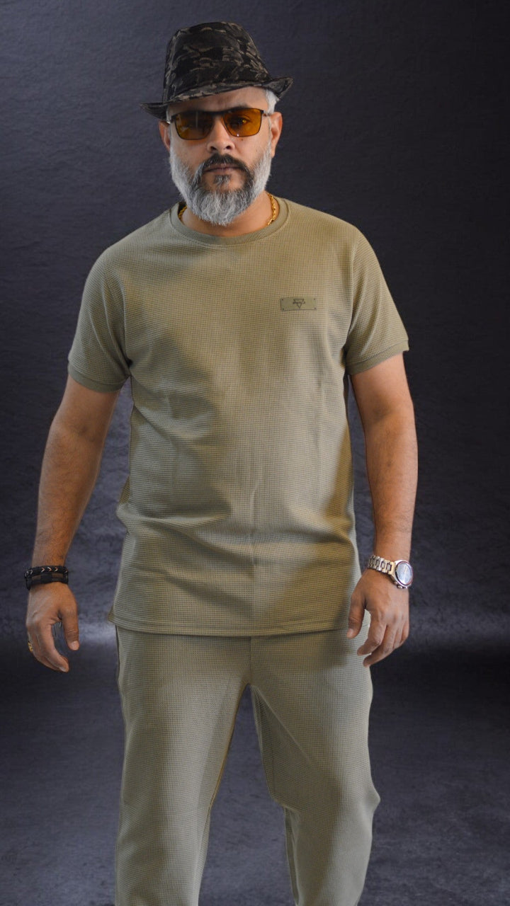 Men's Coord set full length | Men's Overalls Essentials cream