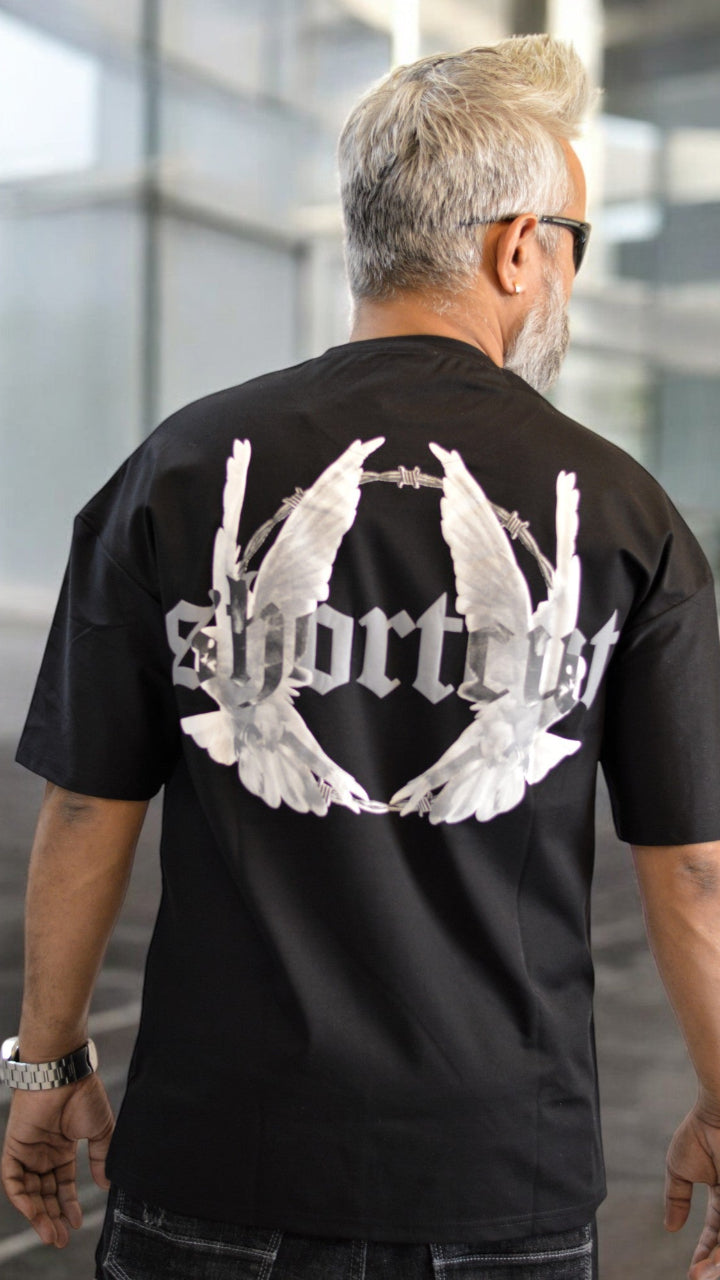 1. "Premium Oversized T-Shirts | Front & Back Print | Streetwear Fashion"