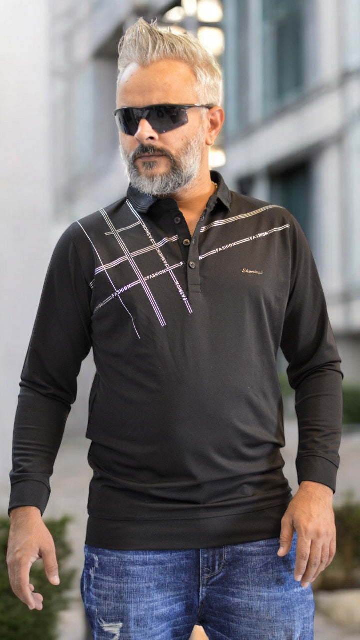 Polo T shirt for men Full Sleeve imported material