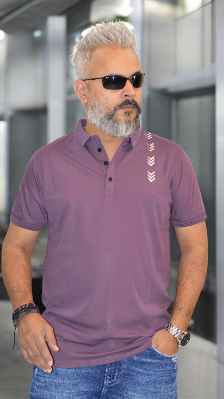 MENS POLO TSHIRT
IMPORTED FABRIC GOOD QUALITY TSHIRT PURPLE COLOR