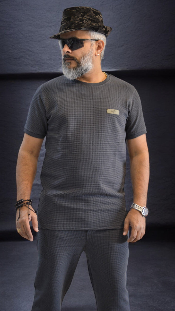 Men's Coord set full length | Men's Overalls Essentials  grey 